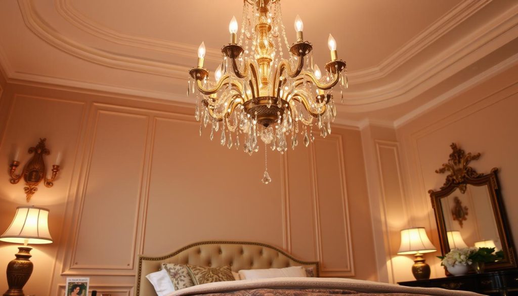 luxury bedroom lighting