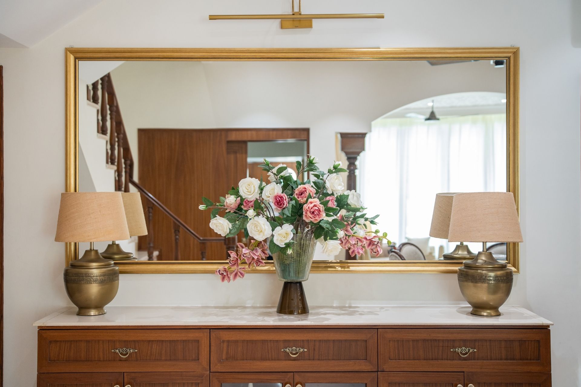 ambient light and décor setup by a home expert